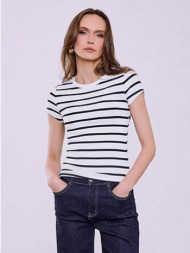 t-shirt ριγέ ...