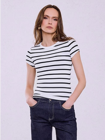 t-shirt ριγέ sq7561.4180+2