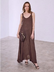 φόρεμα oversized μάξι ...