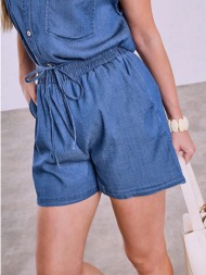 σορτς με denim όψη sq7693.1435+1