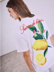 t-shirt βαμβακερό με ...