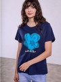 t-shirt με strass και τρουκς sq7568.4192+6