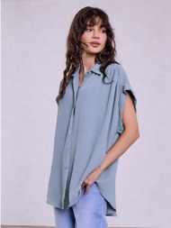 πουκάμισο oversized με ...