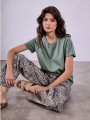 t-shirt μονόχρωμο με βαμβάκι sq9844.4329+7