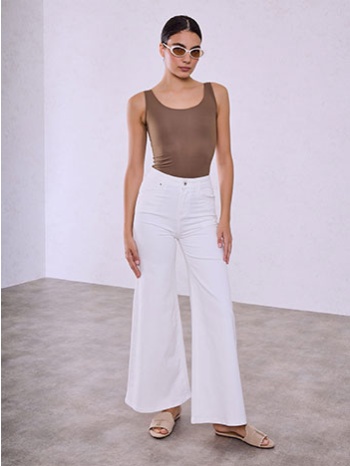 τζιν wide leg με βαμβάκι sq7634.1221+1 σε προσφορά