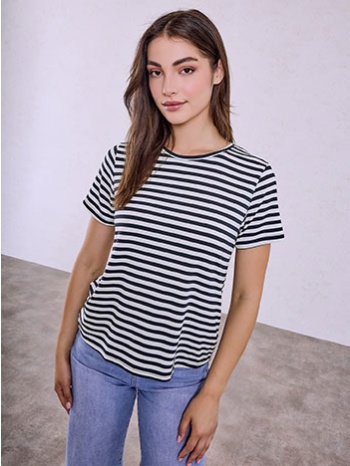 t-shirt ριγέ sq7616.4610+3 σε προσφορά