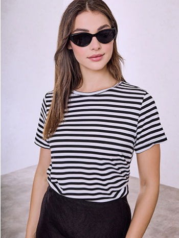 t-shirt ριγέ sq7616.4610+1 σε προσφορά