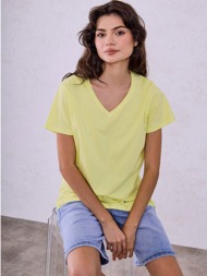 t-shirt με v λαιμόκοψη sq9844.4330+4