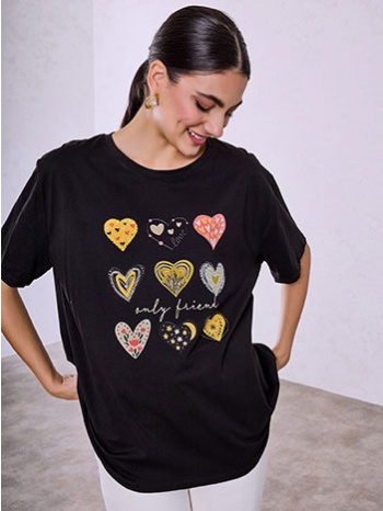 t-shirt oversized με στάμπα sq7948.4735+3