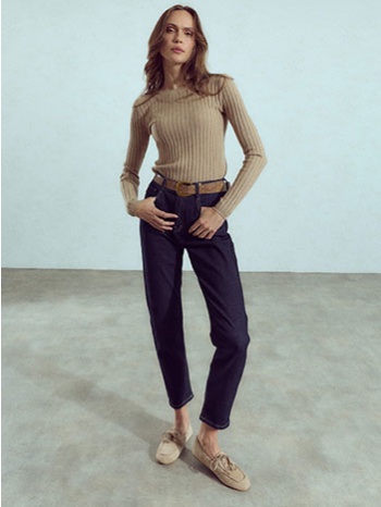 τζιν ελαστικό mom fit wu1628.1070+1