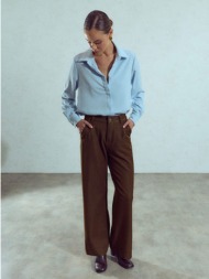 τζιν ψηλόμεσο wide leg wu1047.1142+2