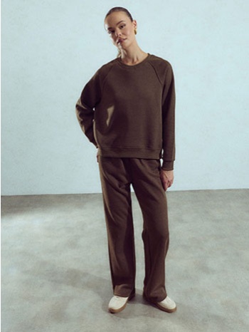 φόρμα με fleece επένδυση wu1051.1610+3