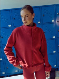 ζακέτα fleece με τσέπες wu1019.5217+4
