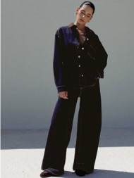 τζιν wide leg με βαμβάκι wu1048.1003+1