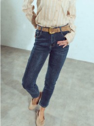 τζιν mom fit με ξεβάματα wu1628.1072+1