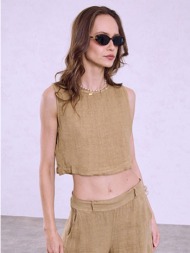 crop top λινό sq7587.4817+2