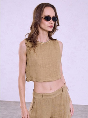crop top λινό sq7587.4817+2 σε προσφορά