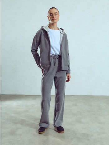 φόρμα με fleece επένδυση wu1051.1610+1