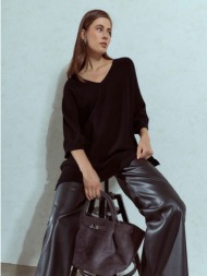 πουλόβερ μακρύ oversized wu1738.4096+1