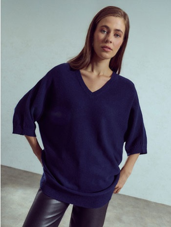 πουλόβερ μακρύ oversized wu1738.4096+6