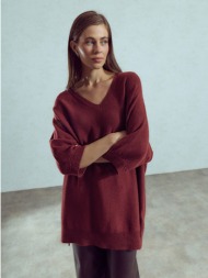 πουλόβερ μακρύ oversized wu1738.4096+5