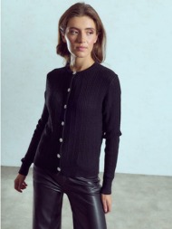ζακέτα πλεκτή με strass wu7558.5367+1
