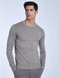 ανδρική πλεκτή μπλούζα με απαλή υφή wq7941.4201+3
