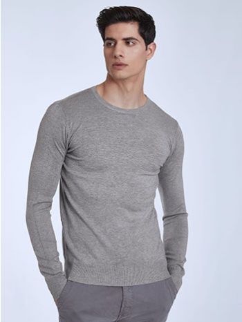 ανδρική πλεκτή μπλούζα με απαλή υφή wq7941.4201+3 σε προσφορά