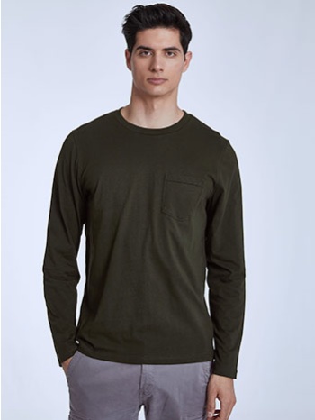 ανδρική βαμβακερή μπλούζα με τσέπη sm1017.4423+5 σε προσφορά