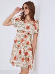 floral φόρεμα sm9856.8356+5