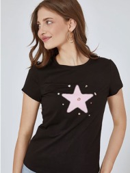 t-shirt με αστέρι sm7958.4919+2