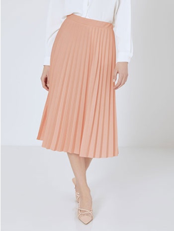 φούστα μίντι πλισέ sn7834.2878+7