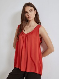 μπλούζα αμάνικη μονόχρωμη sn7587.4205+5