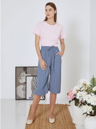 ζιπ κιλότ μονόχρωμη ...