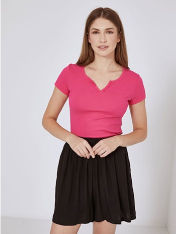 μπλούζα με διακοσμητικά κουμπιά sn9844.4121+7