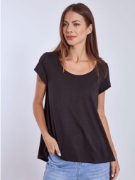 t-shirt με καμπύλη στο τελείωμα sn9489.4163+4