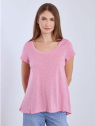 t-shirt με καμπύλη στο τελείωμα sn9489.4163+7