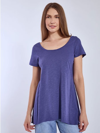 μπλούζα με αφινίριστο τελείωμα sn9489.4957+4