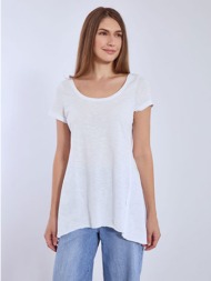 μπλούζα με αφινίριστο τελείωμα sn9489.4957+2