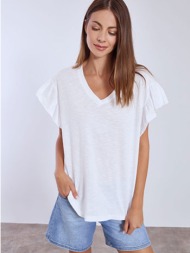 μπλούζα βαμβακερή με ...