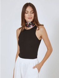 μπλούζα αμάνικη ριπ ...