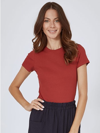 μπλούζα ριπ με βαμβάκι sn2022.4837+2