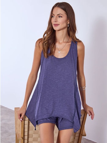 μπλούζα με διακοσμητικές ραφές sn9489.4518+6