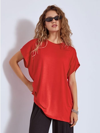 μπλούζα με ανοίγματα στο πλάι sn6994.4001+1