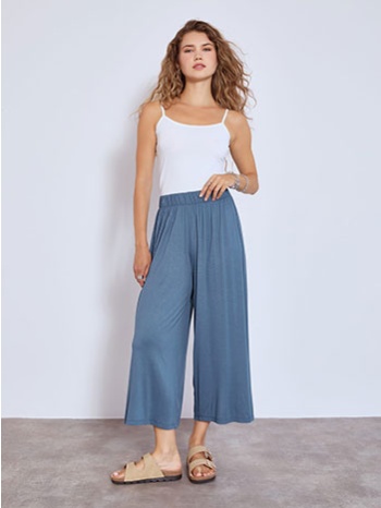 ζιπ κιλότ με βισκόζη sn1660.1001+3