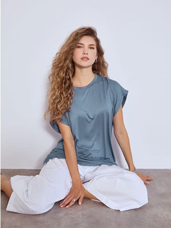 μπλούζα με ανοίγματα στο πλάι sn6994.4001+3