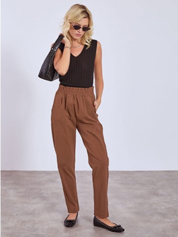 παντελόνι ψηλόμεσο με τσέπες wt7587.1393+3