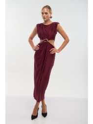 φόρεμα μακρύ cut out με ...