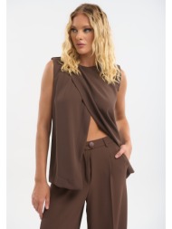 μπλούζα αμάνικη κρουαζέ μπροστά kellys