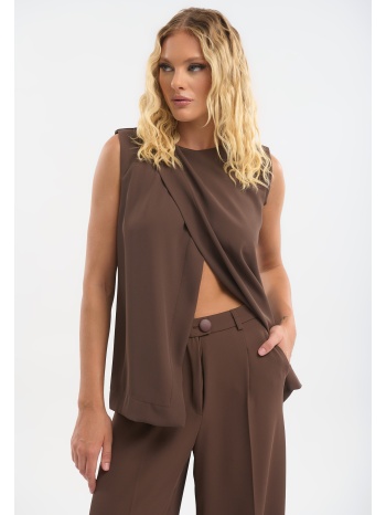 μπλούζα αμάνικη κρουαζέ μπροστά kellys